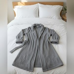 Cozy Gray Women's Robe,come In Size XS/S ONLY